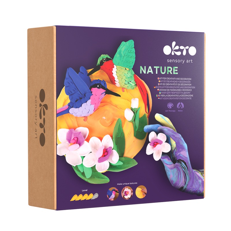 3D Clay Art Picture Nature - Okto
