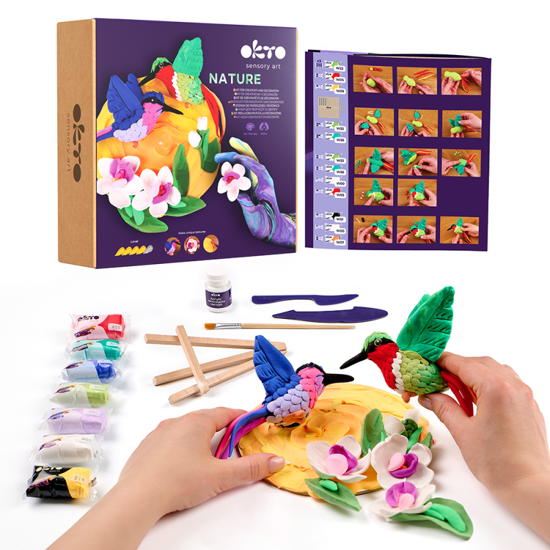 3D Clay Art Picture Nature - Okto