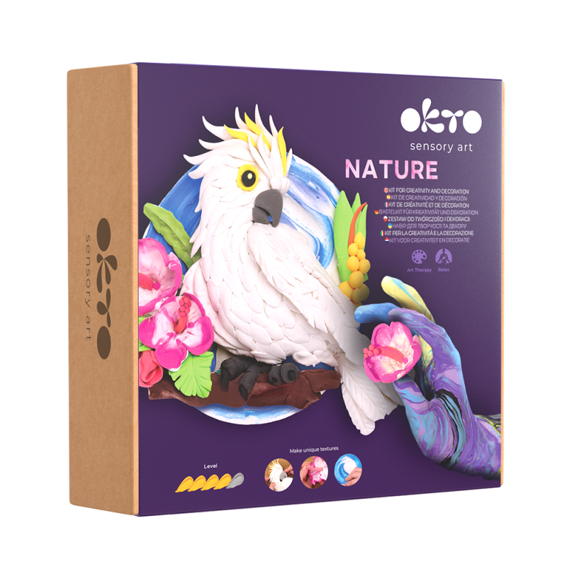 3D Clay Art Picture Nature - Okto