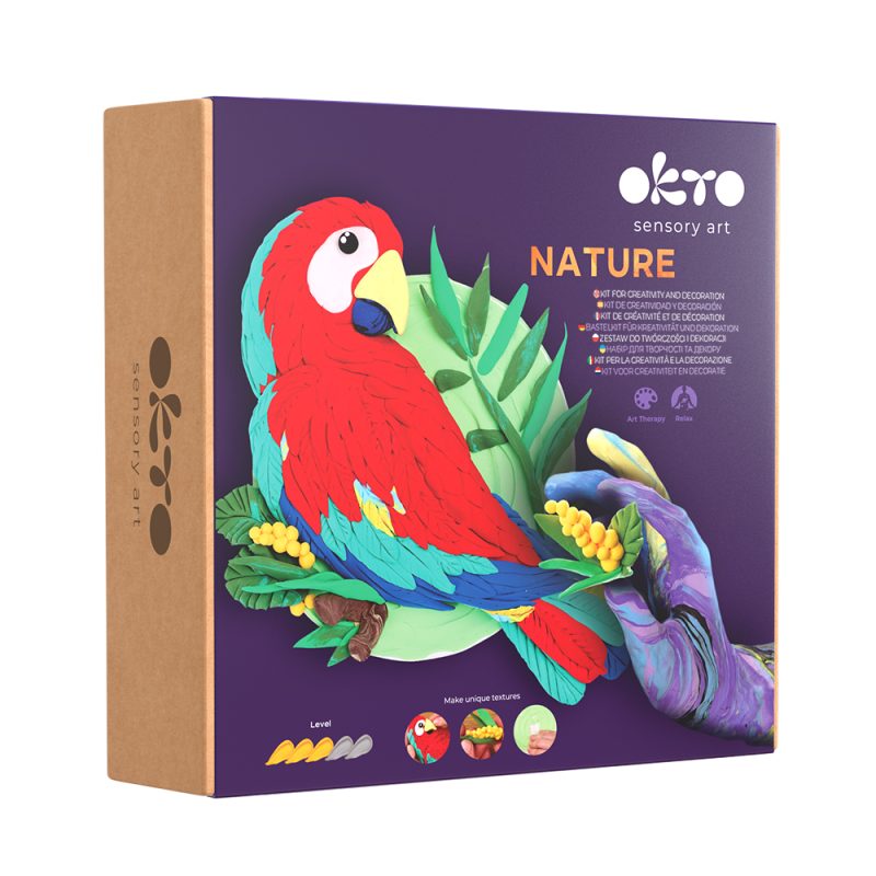 3D Clay Art Picture Nature - Okto