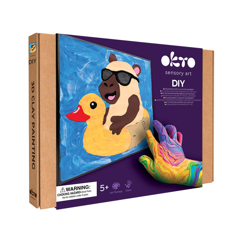 Colouring Clay by Numbers - Okto