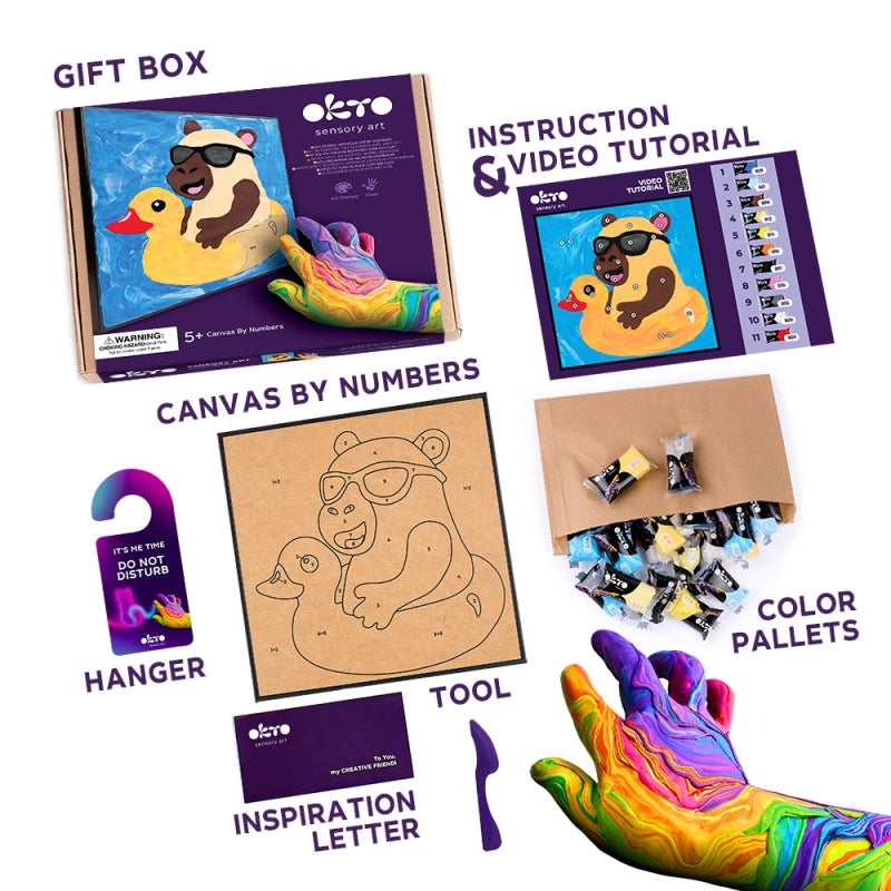 Colouring Clay by Numbers - Okto