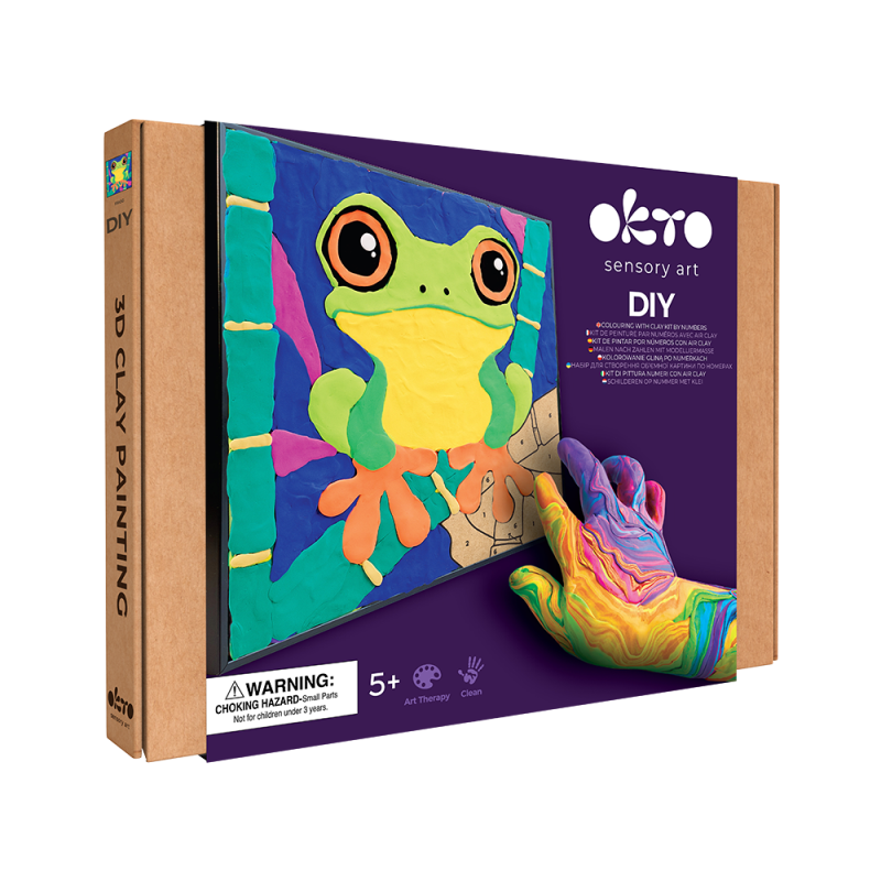 Colouring Clay by Numbers - Okto