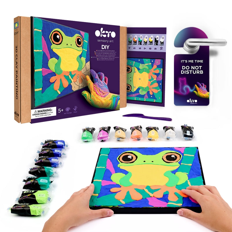 Colouring Clay by Numbers - Okto