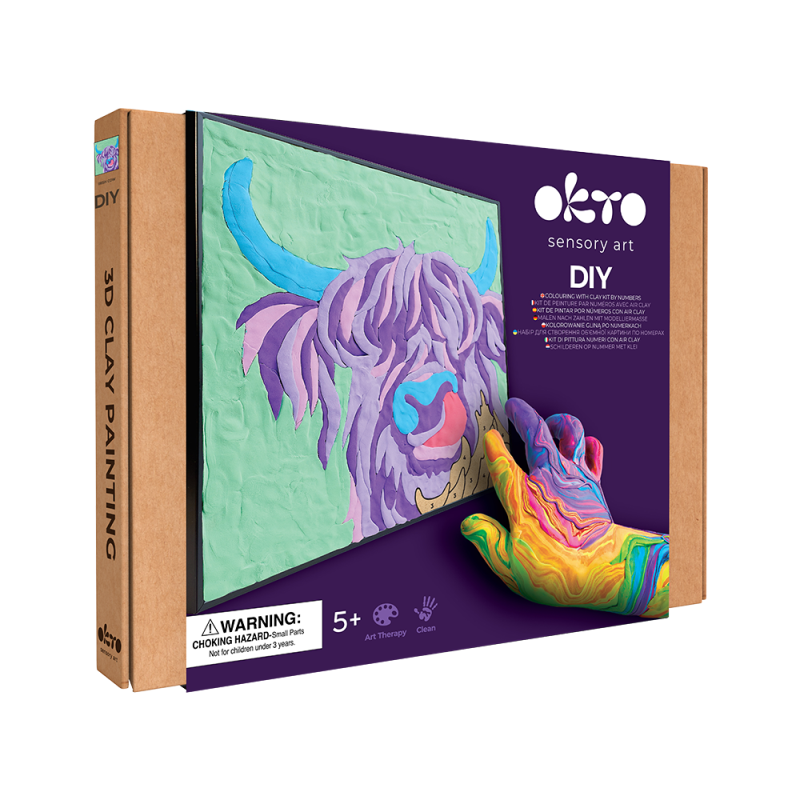 Colouring Clay by Numbers - Okto