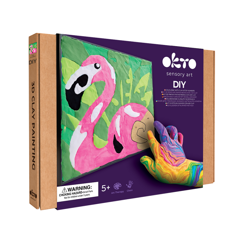 Colouring Clay by Numbers - Okto