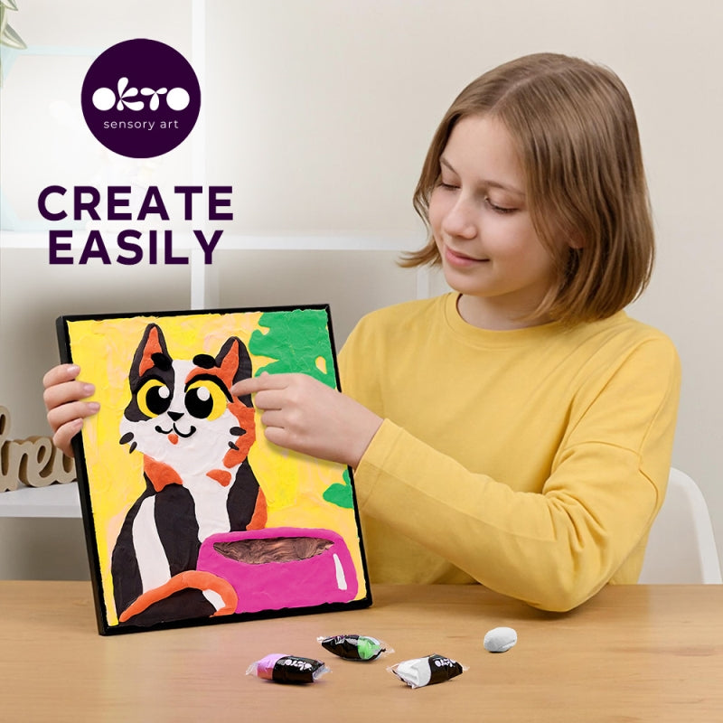 Colouring Clay by Numbers - Okto