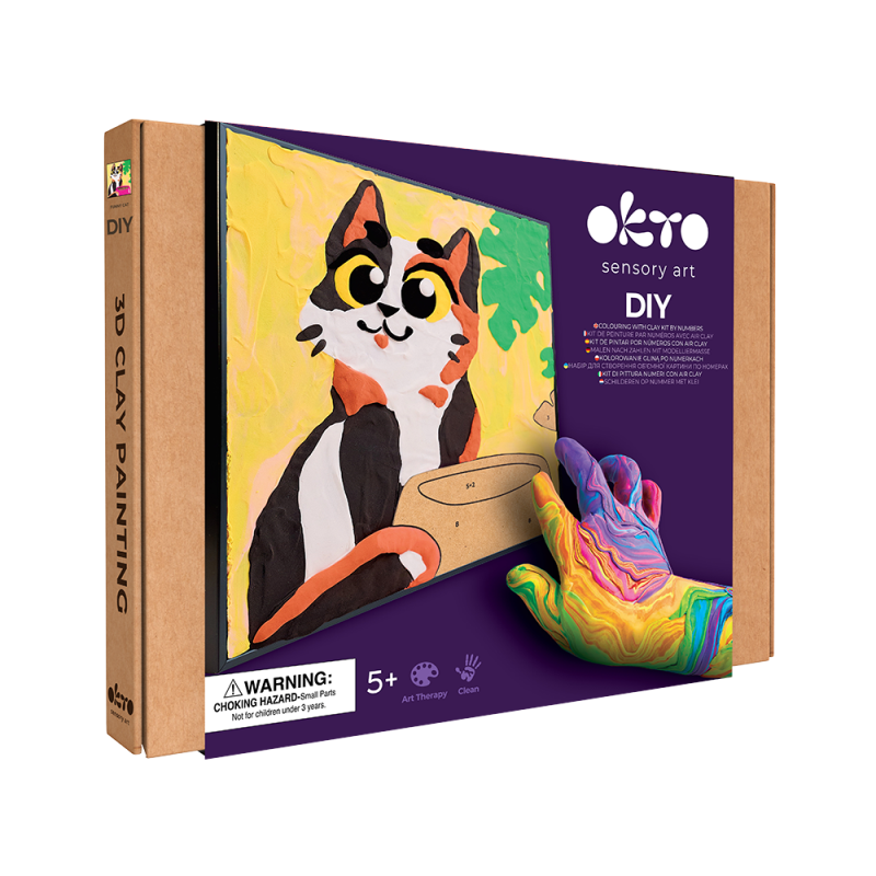 Colouring Clay by Numbers - Okto
