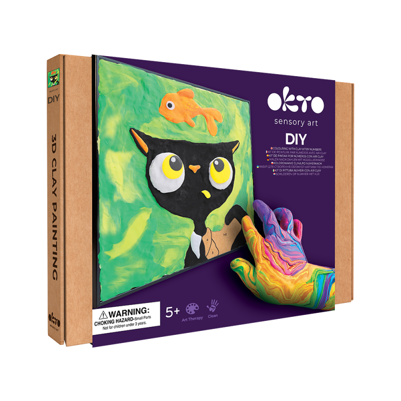 Colouring Clay by Numbers - Okto