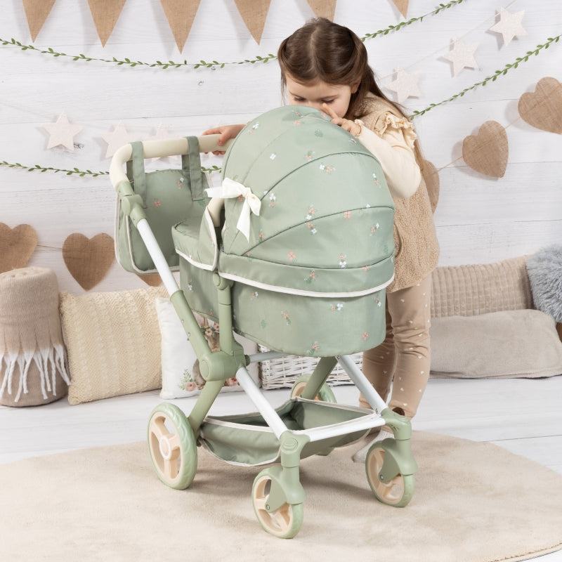 Zeo Doll Pram Bayer Sage Green