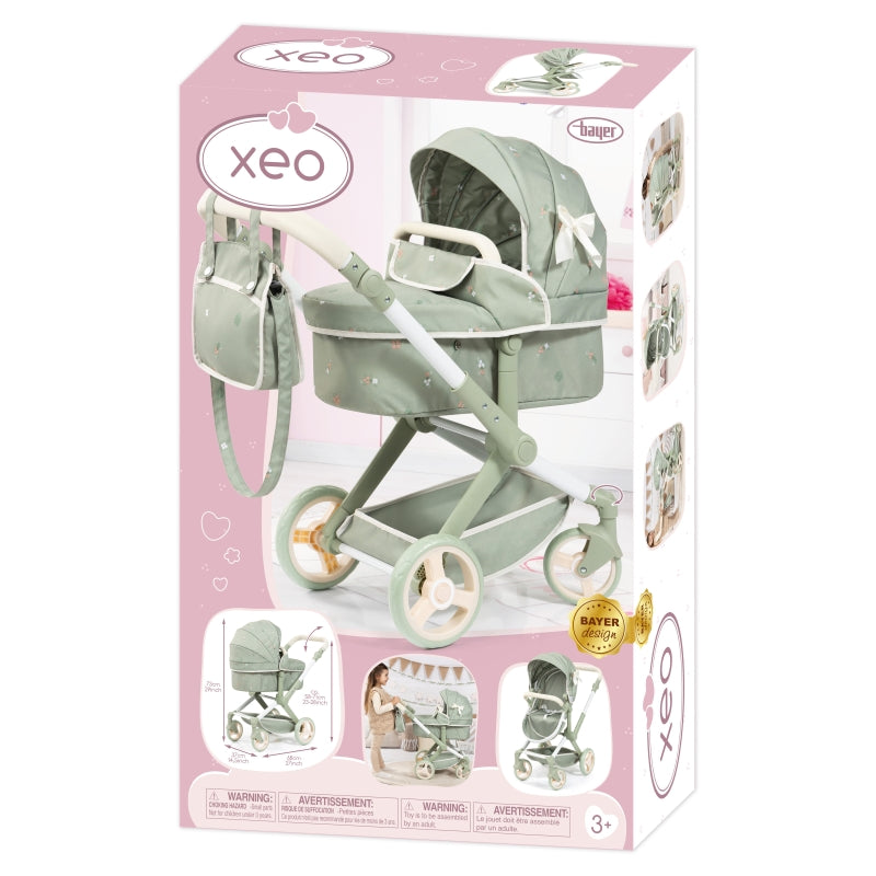 Zeo Doll Pram Bayer Sage Green