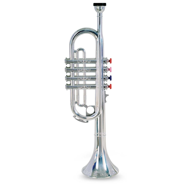 Toy Silver Trumpet 42cm