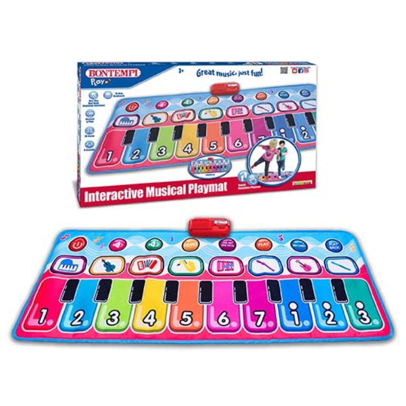 Keyboard Musical Playmat 130 x 48 cm