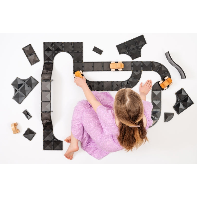Creative Roads Pack 48pc Magnetic Tiles - Connetix