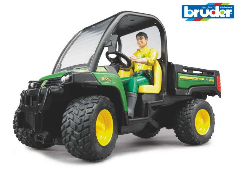 John Deere Gator w/driver XUV 855D 1:16 - Bruder