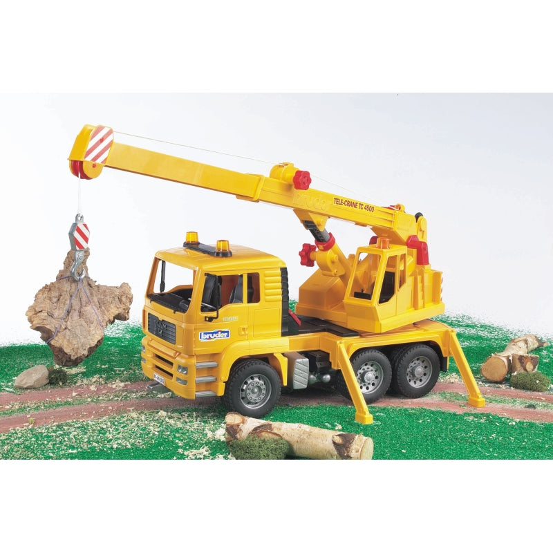 Contruction MAN TGA Crane Truck - Bruder