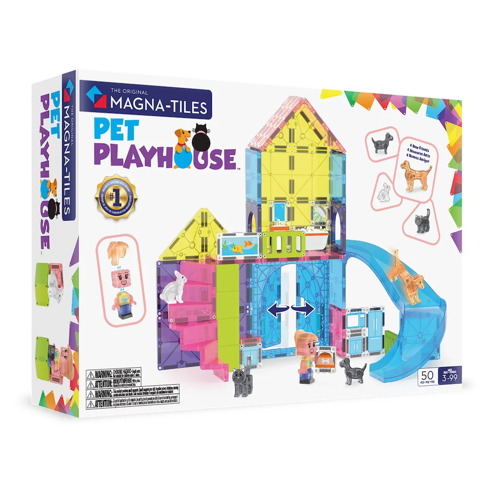 Pet Playhouse 50pc Set - Magna Tiles