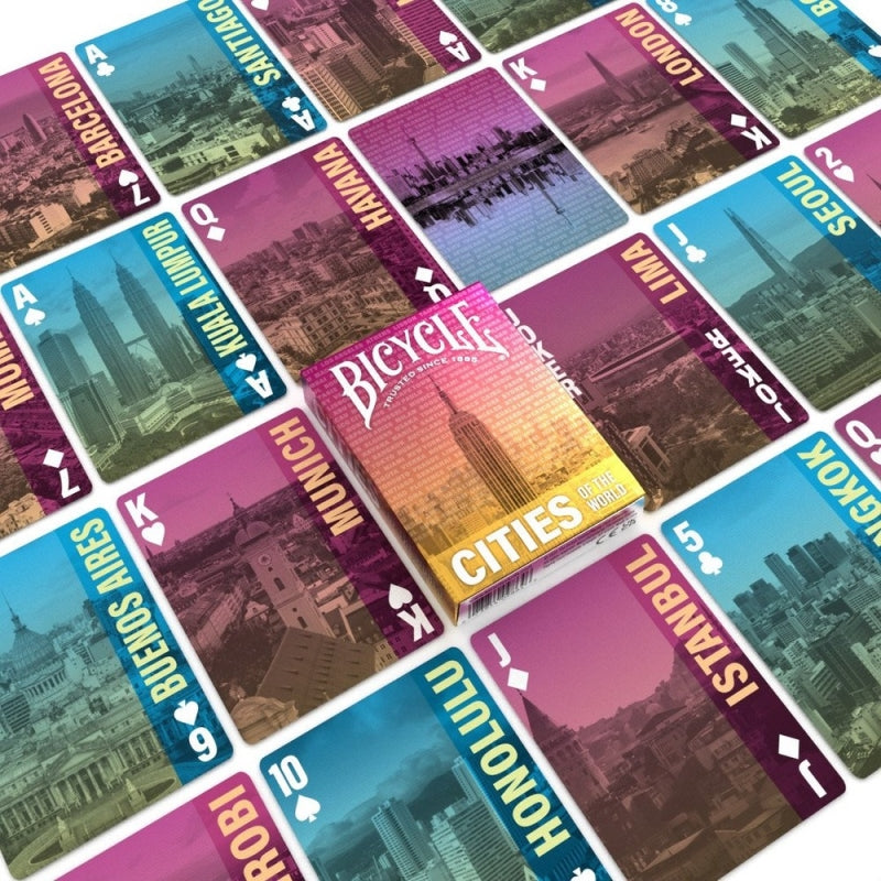 Cities of the World Playing Cards - Bicycle