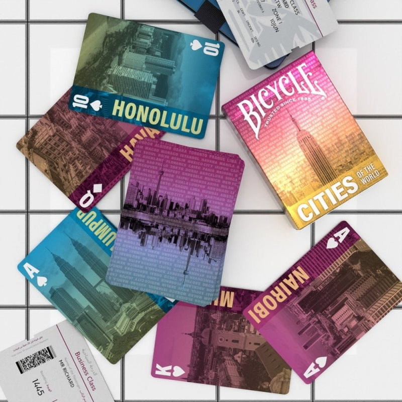 Cities of the World Playing Cards - Bicycle
