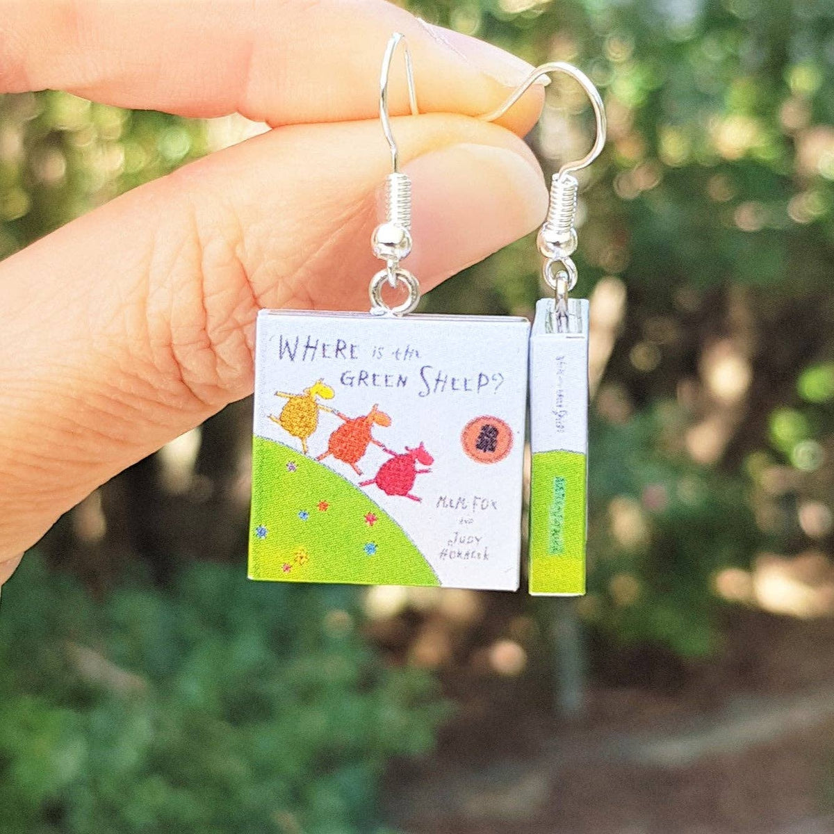 Where is the Green Sheep book earrings