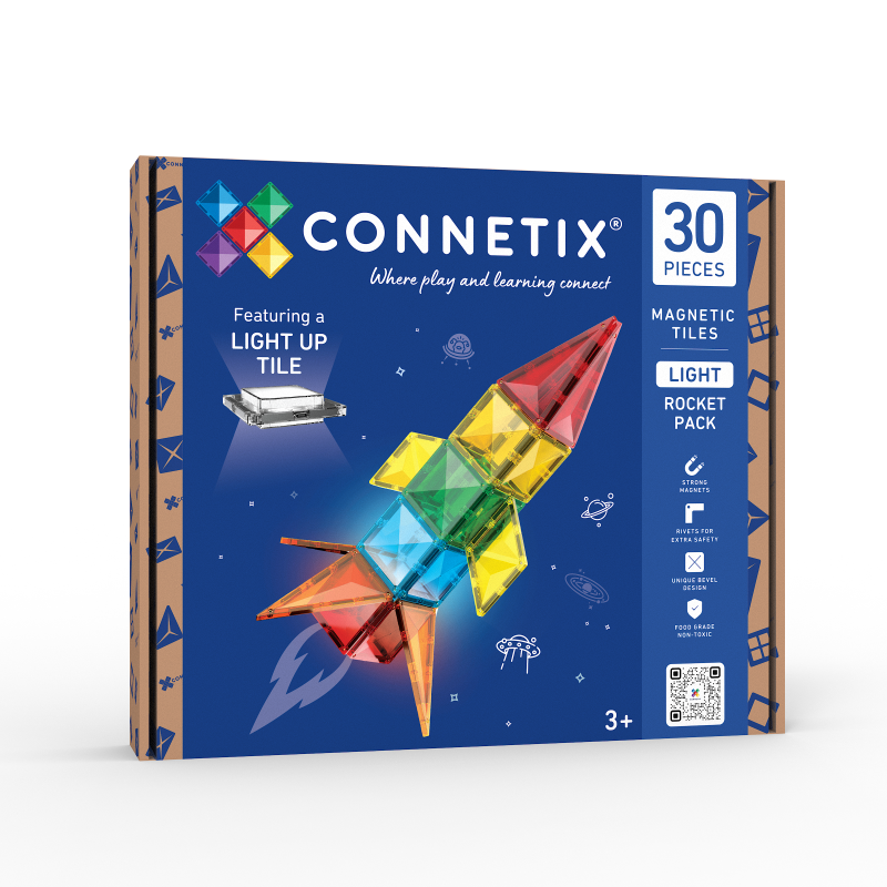 Light Rocket Pack 30pc - Connetix