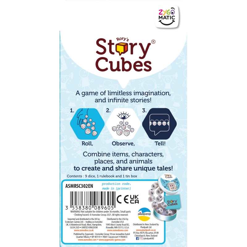 Rorys Story Cubes Actions