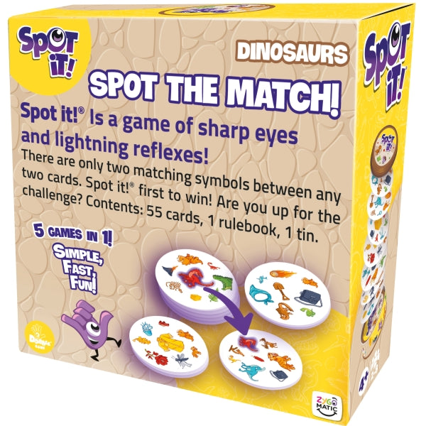 Spot It! Dinosaurs