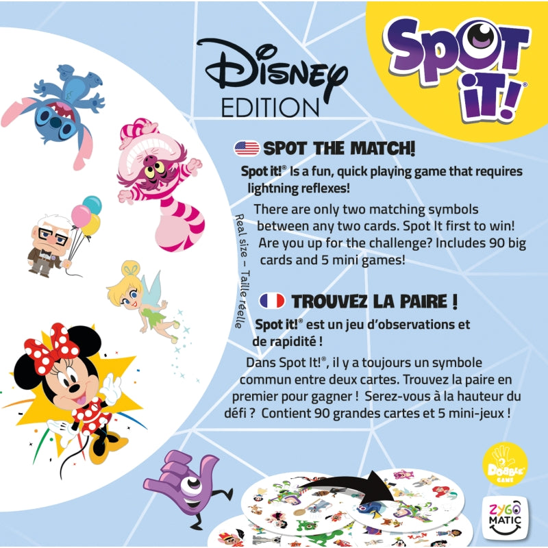 Spot It Disney Edition