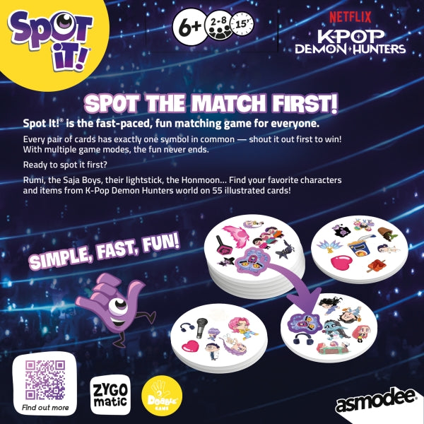 Spot It! KPop Demon Hunters
