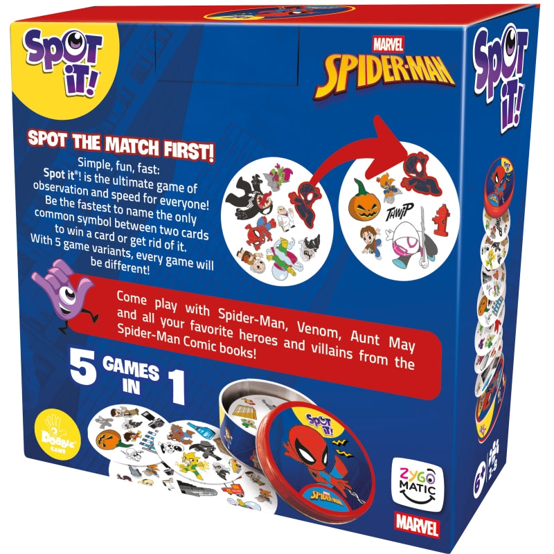 Spot It Spiderman Edition