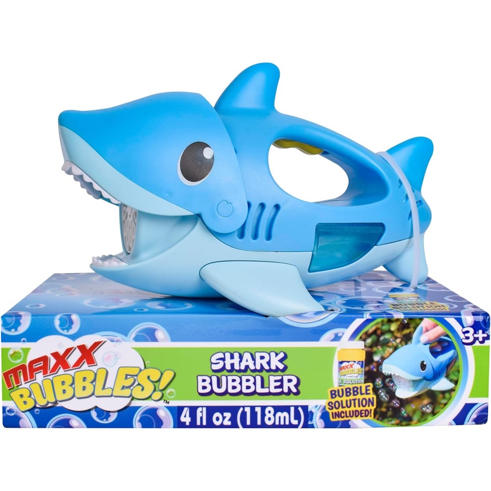 Handheld Shark Bubble Maker -MAXX Bubbles