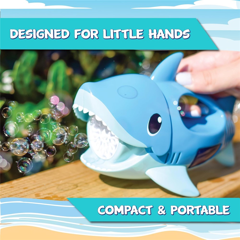 Handheld Shark Bubble Maker -MAXX Bubbles