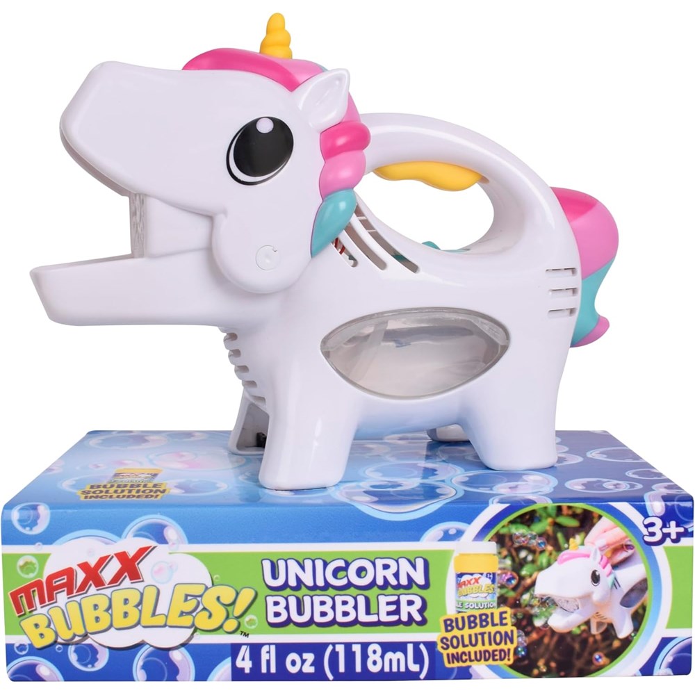 Handheld Unicorn Bubble Maker -MAXX Bubbles