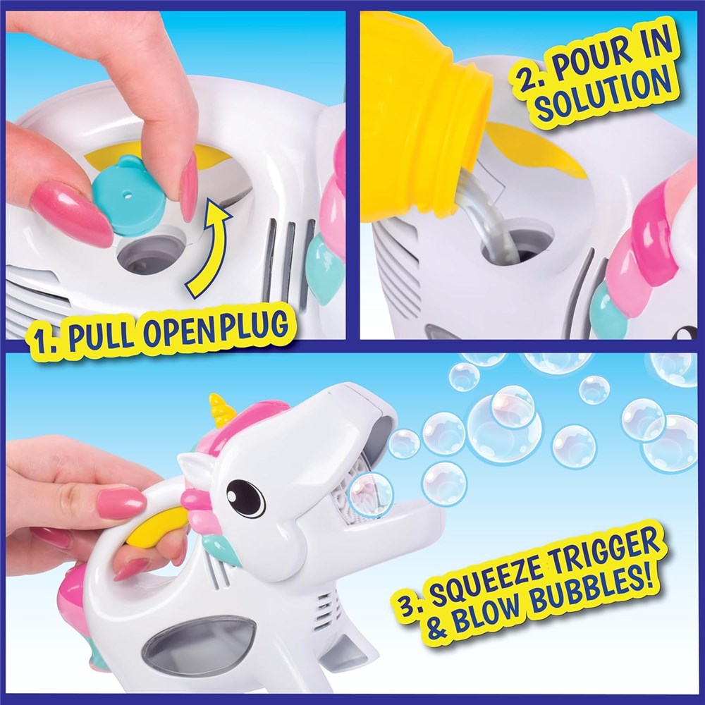 Handheld Unicorn Bubble Maker -MAXX Bubbles