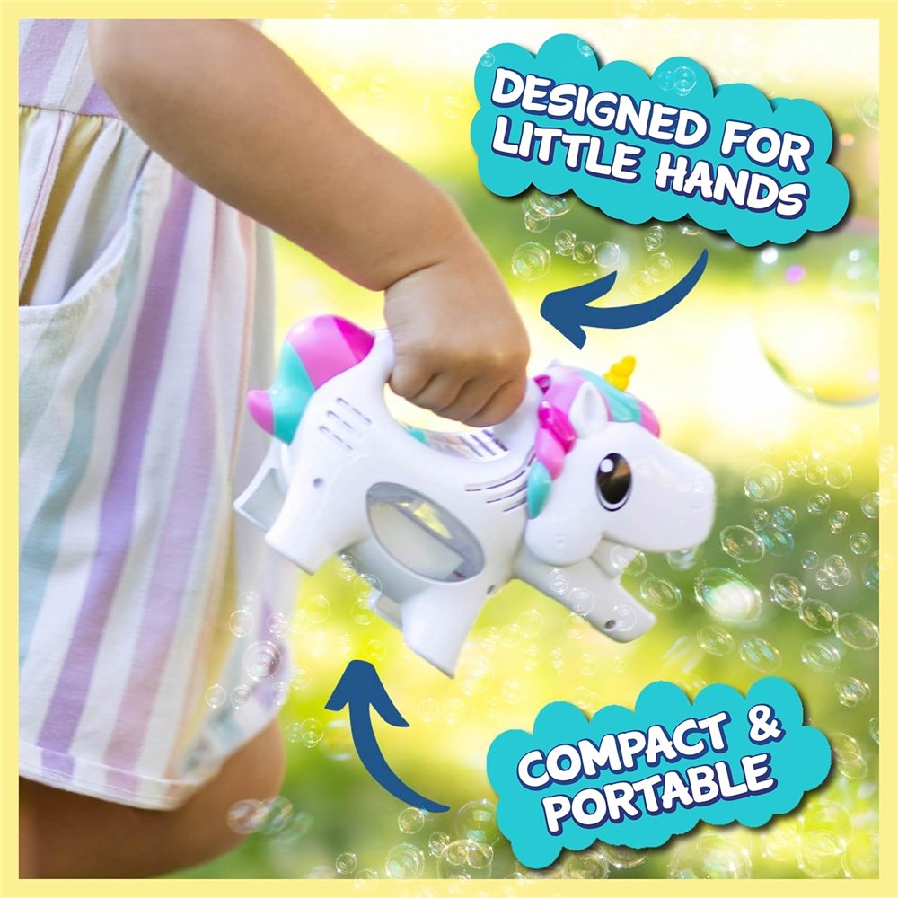 Handheld Unicorn Bubble Maker -MAXX Bubbles