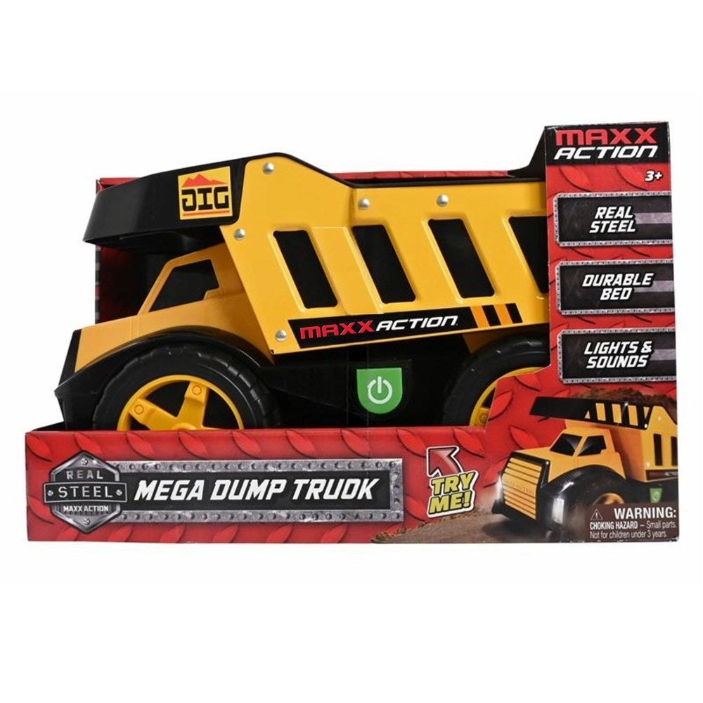 MAXX Metal Motorized Mega Dump Truck