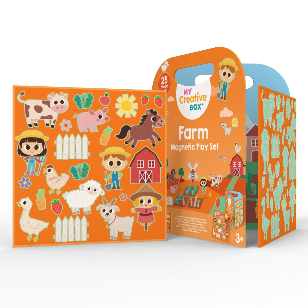 Farm Friends Magnetic Play Set - My Creative Box