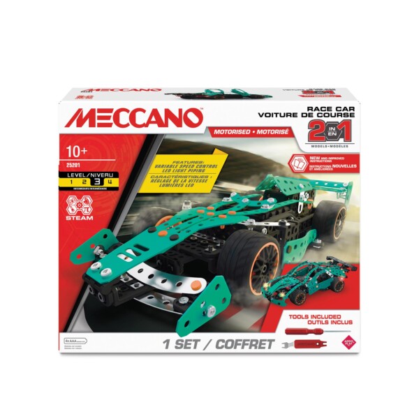 2 in 1 Multi Model Race Car Set - Meccano