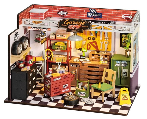 DIY Mini House Garage Workshop