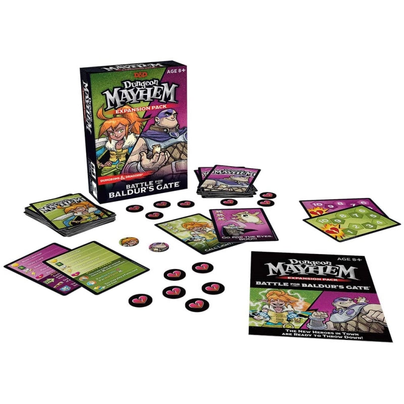 D&amp;D Dungeons &amp; Dragons Mayhem Battle for Baldurs Gate Expansion Pack