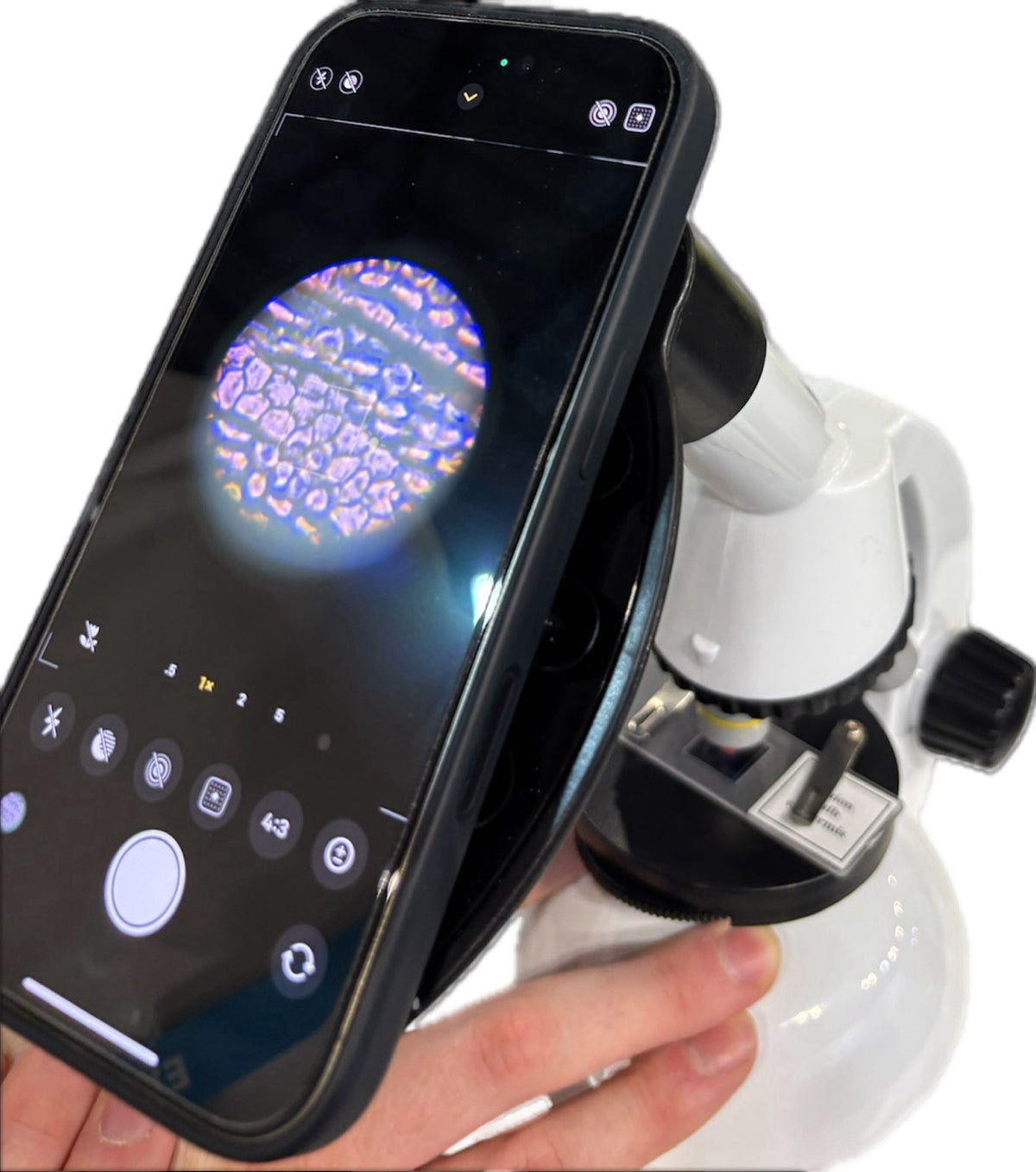 MIcroscope with Smartphone Adaptor - Thames and Kosmos