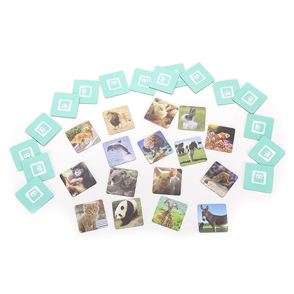Animal Memo Memory Game  - Eureka Kids