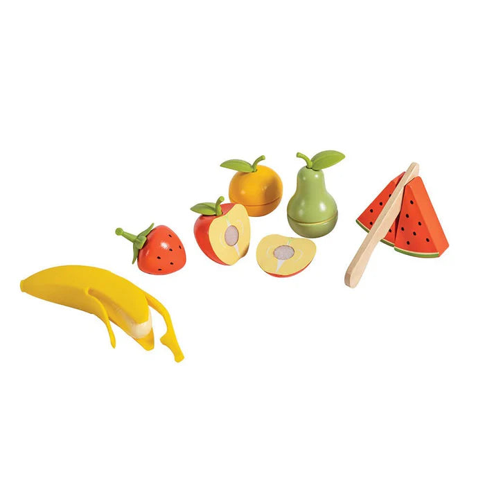 CooCook Wooden Fruit Playset