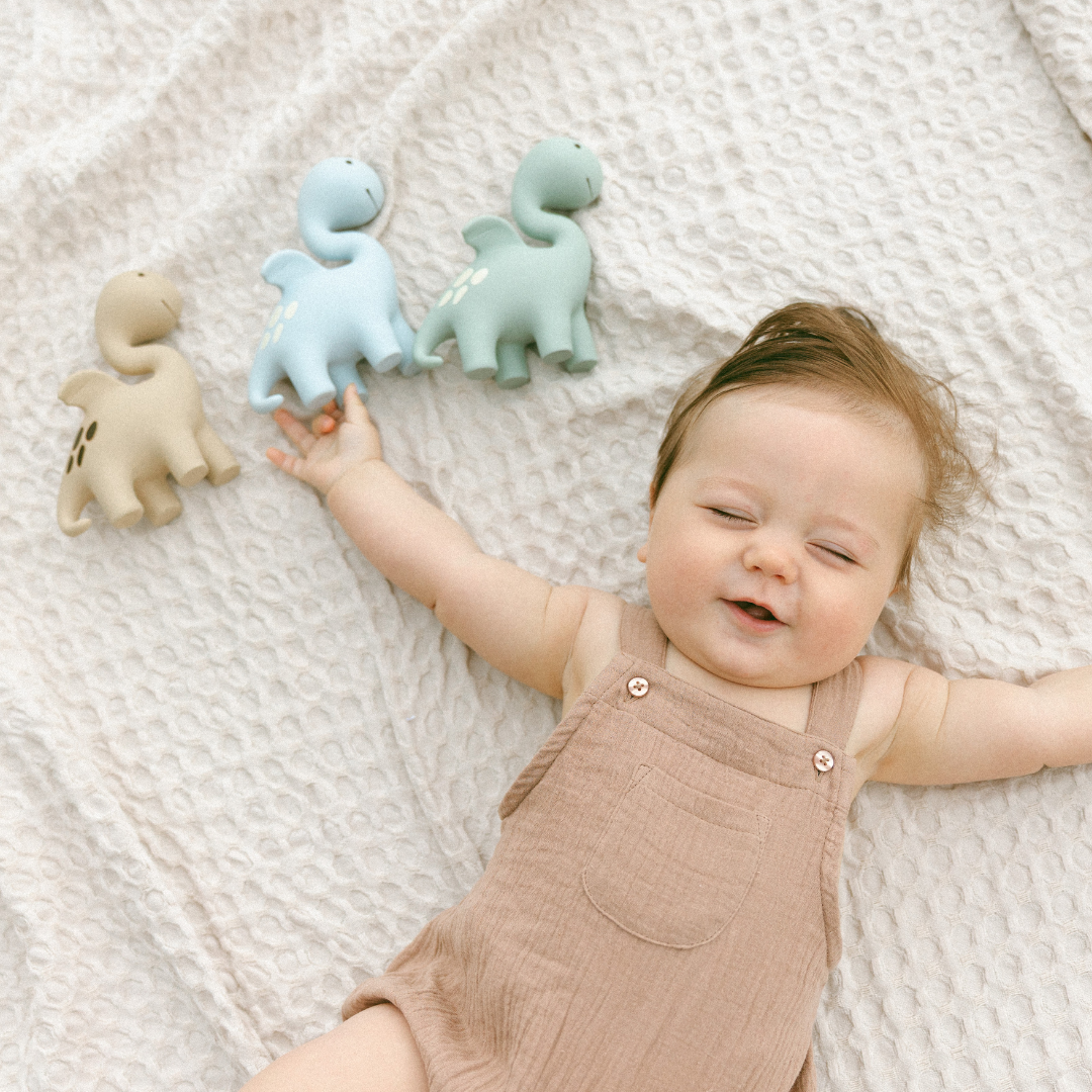 Diplo the Dino-Dragon teether - Winnie Parkes
