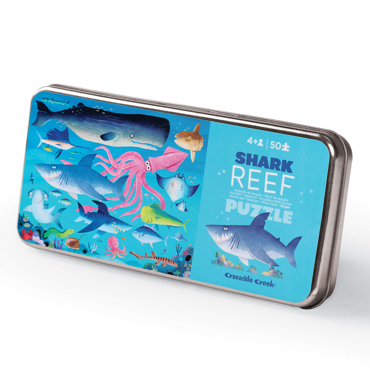 50pc Tin Puzzle  - Tiger Tribe