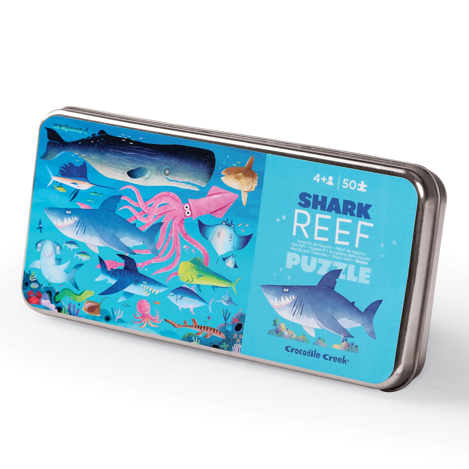 50pc Tin Puzzle  - Tiger Tribe
