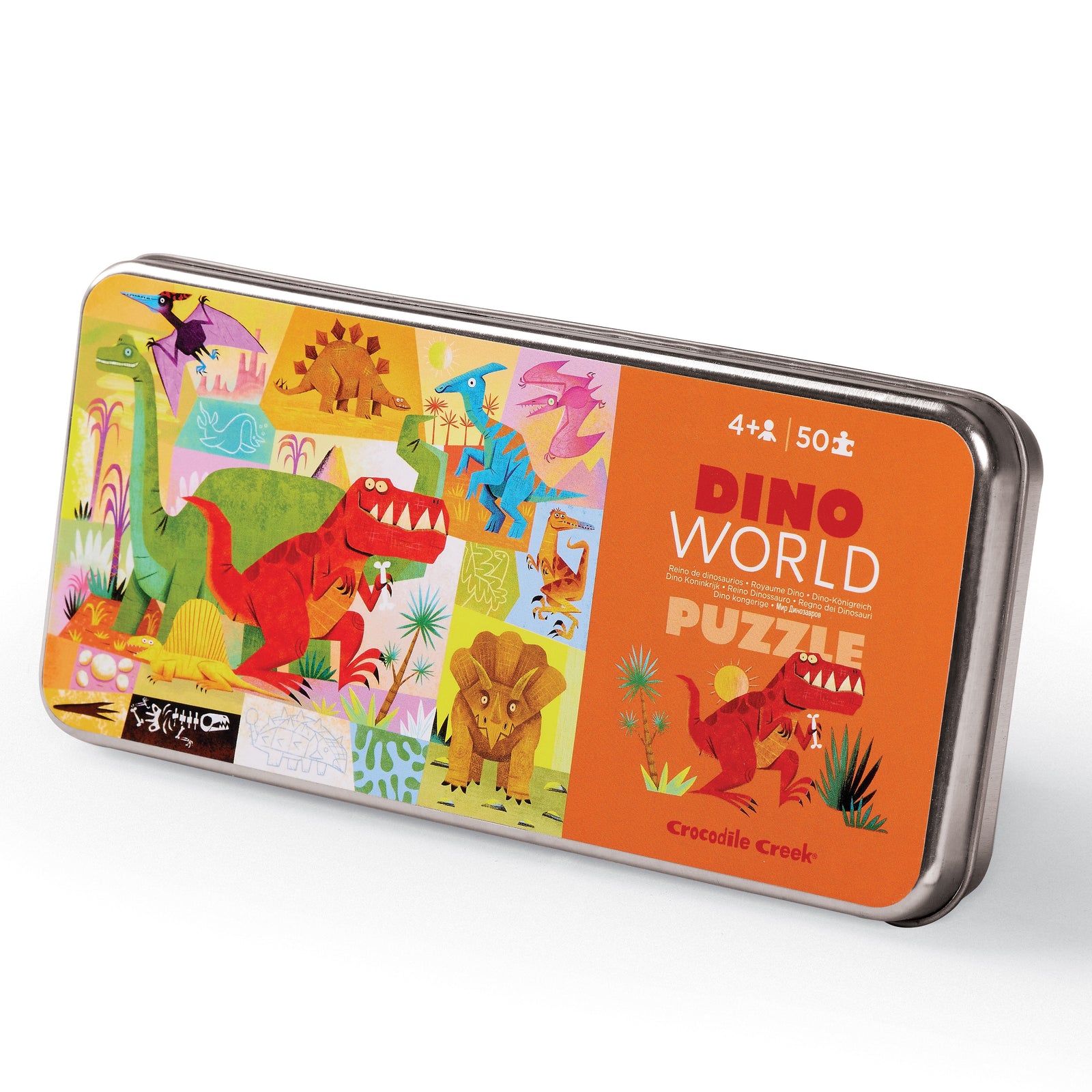 50pc Tin Puzzle  - Tiger Tribe