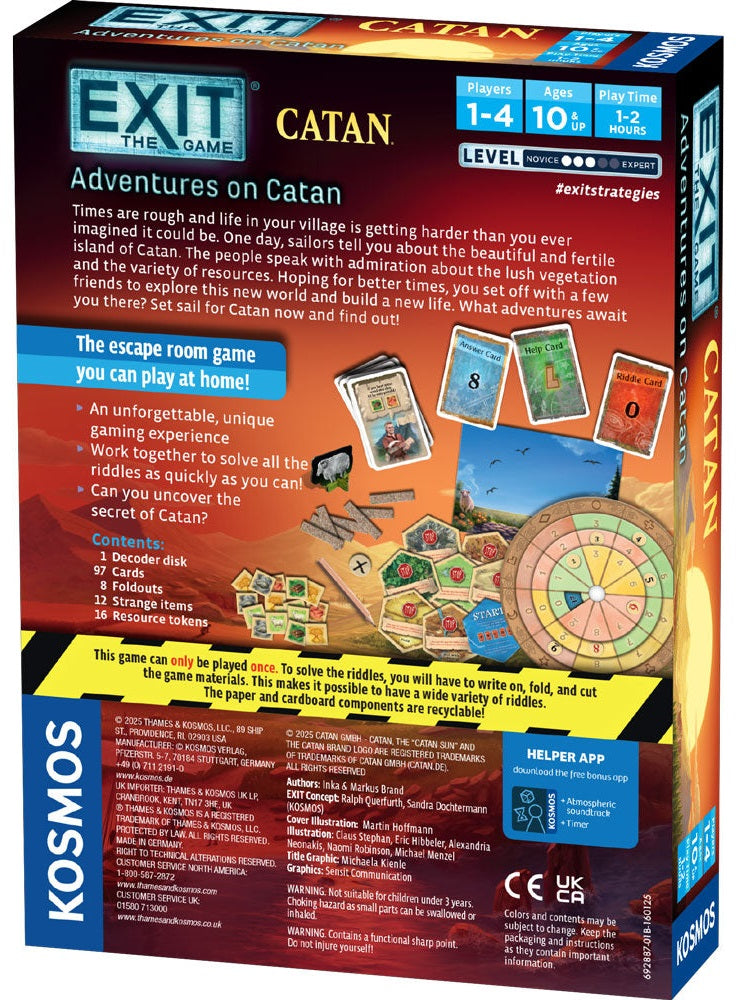 EXIT the Game Adventures on Catan