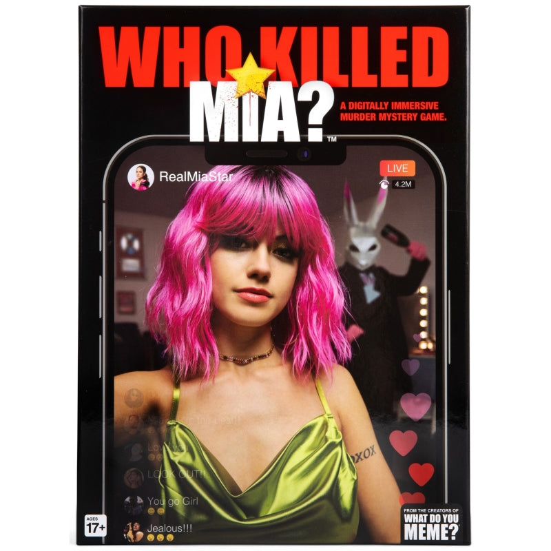 Who Killed Mia? Murder Mystery Game