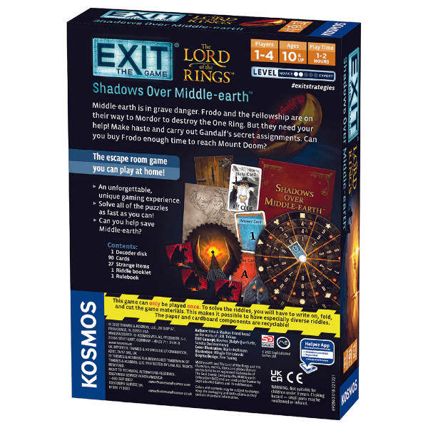 EXIT the Game Lord of the Rings